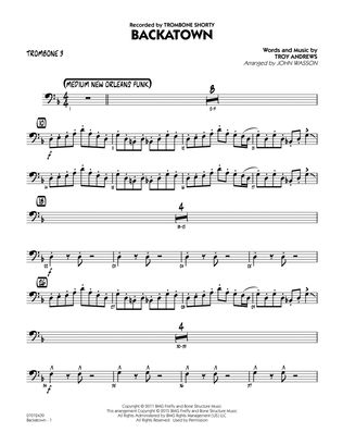 Backatown - Trombone 3