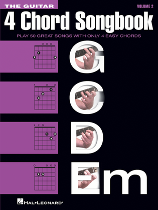 Book cover for The Guitar 4-Chord Songbook – Volume 2