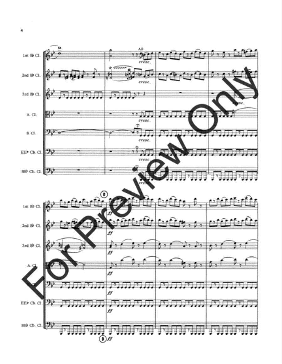 Saltarello from Symphony No.4 Score scores gallery preview page 5
