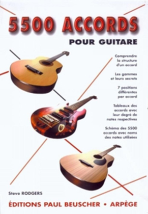 Accords Pour Guitare (5500)