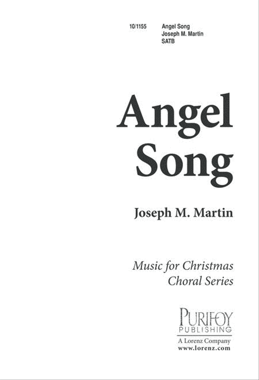 Angel Song 4-Part scores gallery preview page 1