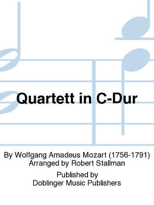 Book cover for Quartett in C-Dur