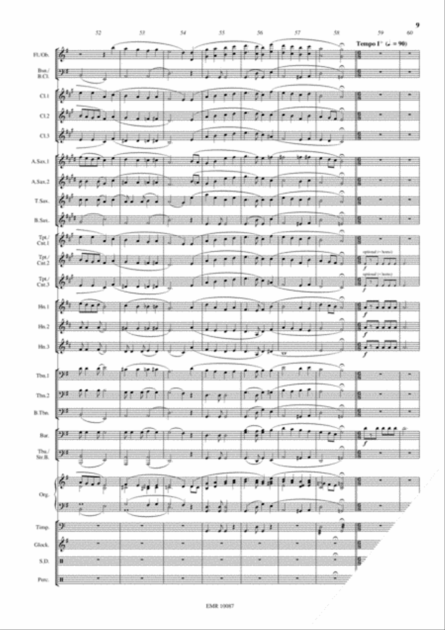 Louanges Louanges Concert Band scores gallery preview page 10