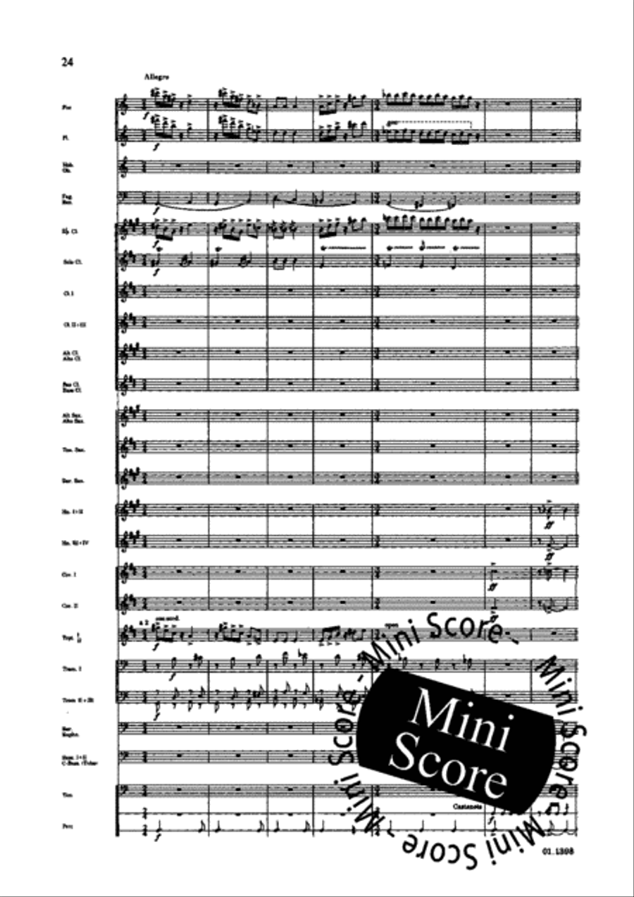 Eufonie Concert Band scores gallery preview page 26