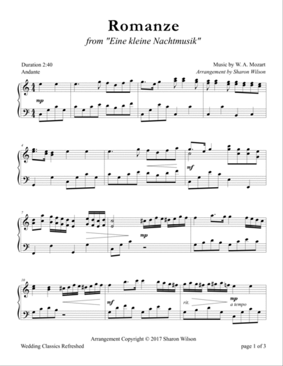 Romanze from 