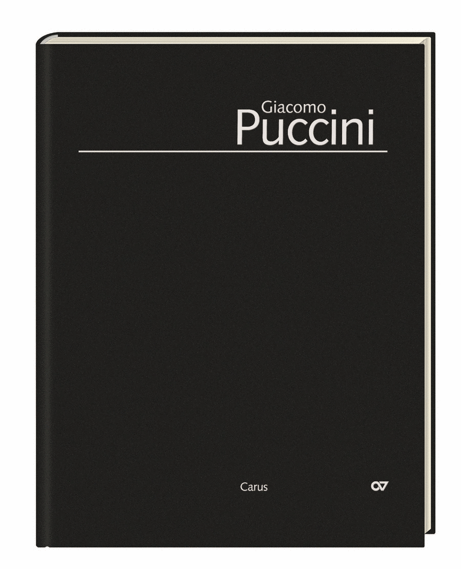 Edizione Nazionale delle Opere di Giacomo Puccini. II. Instrumental music; 2.1 Works for organ: Sonate, Versetti, Marce (vol. II/2)