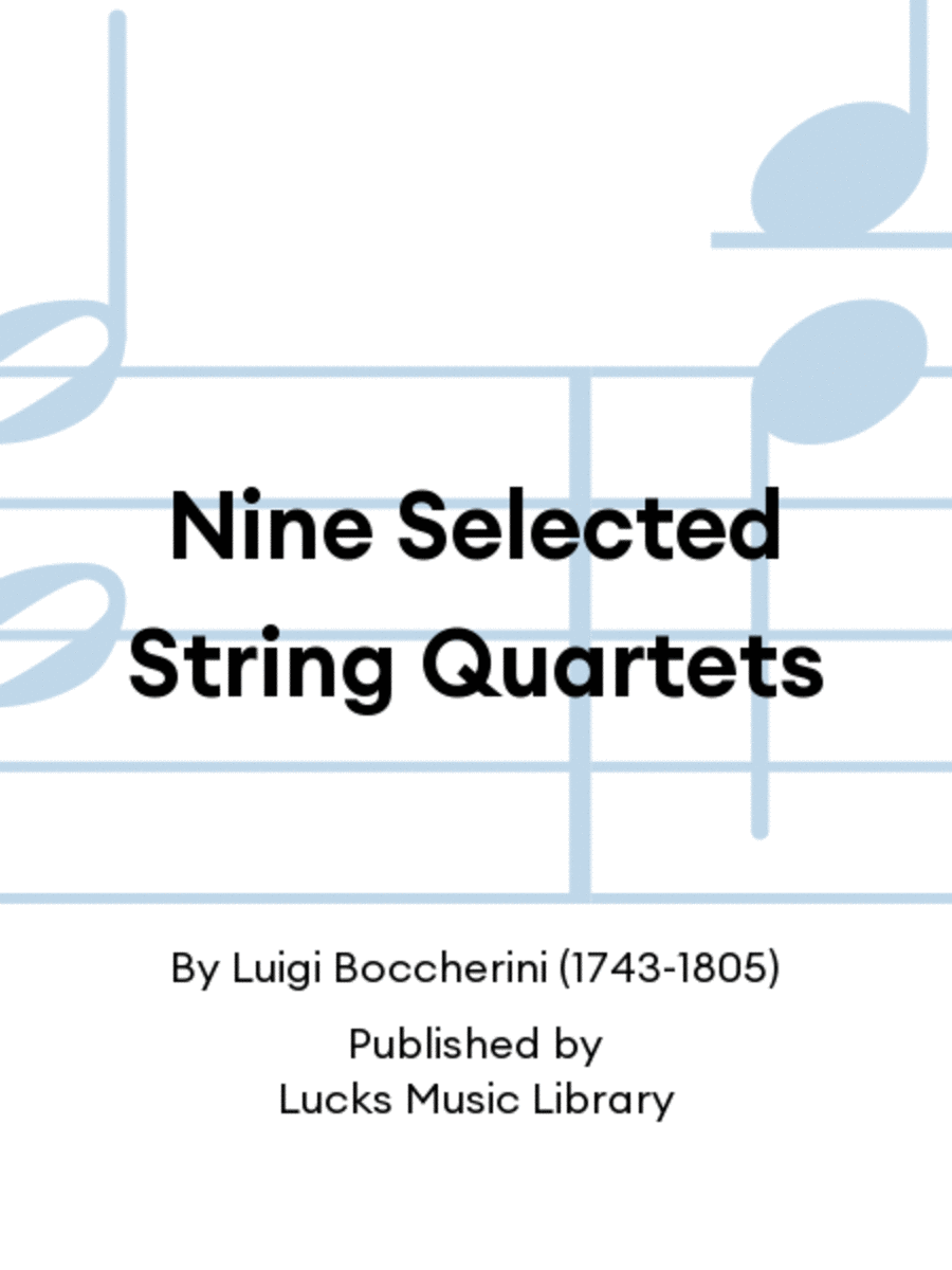 Nine Selected String Quartets