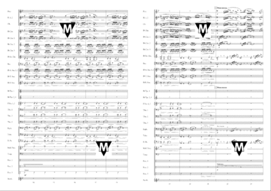 Welcome Overture Concert Band scores gallery preview page 3