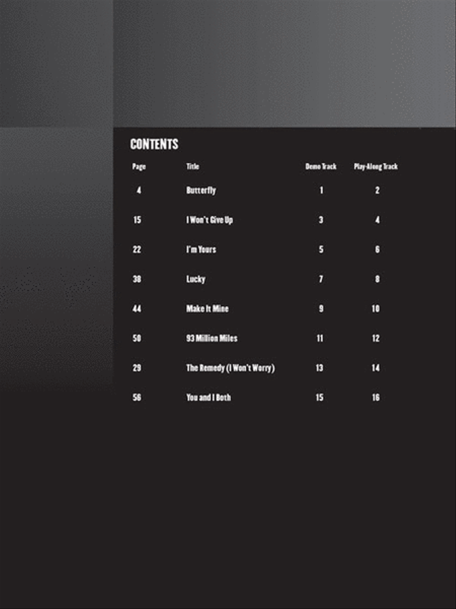 Jason Mraz Ukulele scores gallery preview page 2