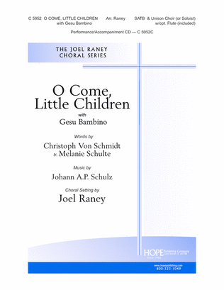 Book cover for O Come, Little Children with Gesu Bambino