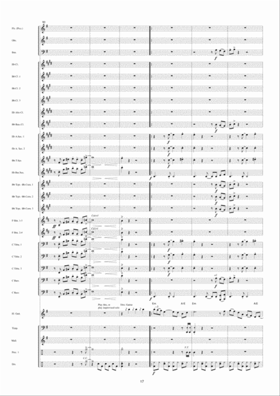 Full Option Full Option Concert Band scores gallery preview page 18
