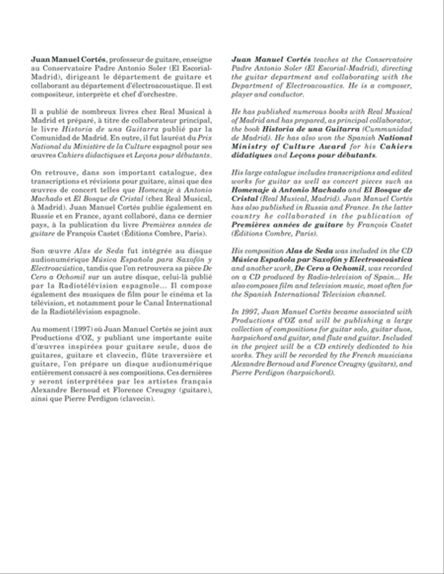 Sérénade Sérénade Classical Guitar scores gallery preview page 2