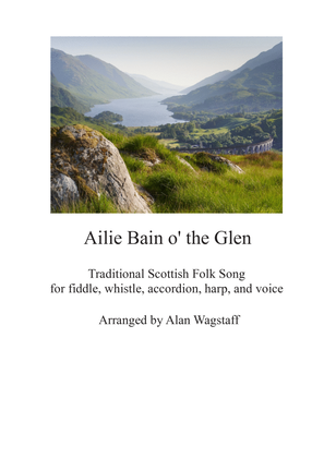 Book cover for Ailie Bain o' the Glen