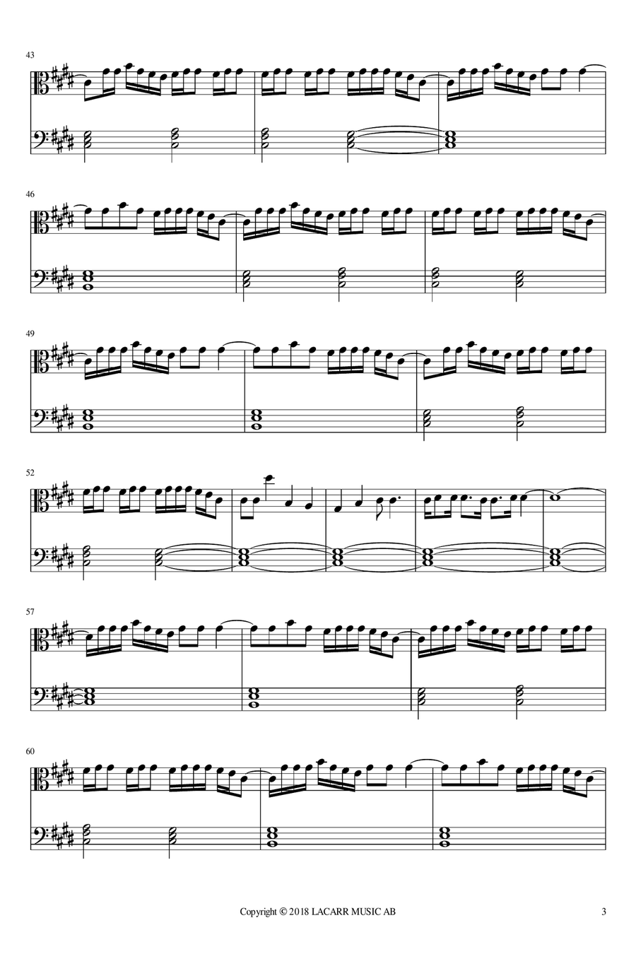 Santa No Soy Piano Solo scores gallery preview page 3
