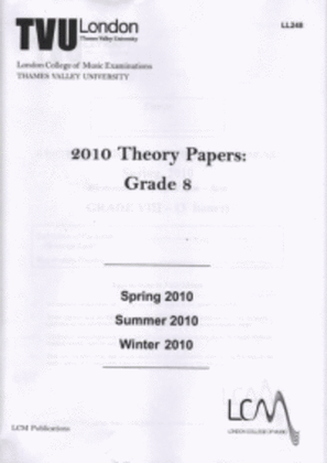 Lcm Theory Past Papers 2010 Grade 8