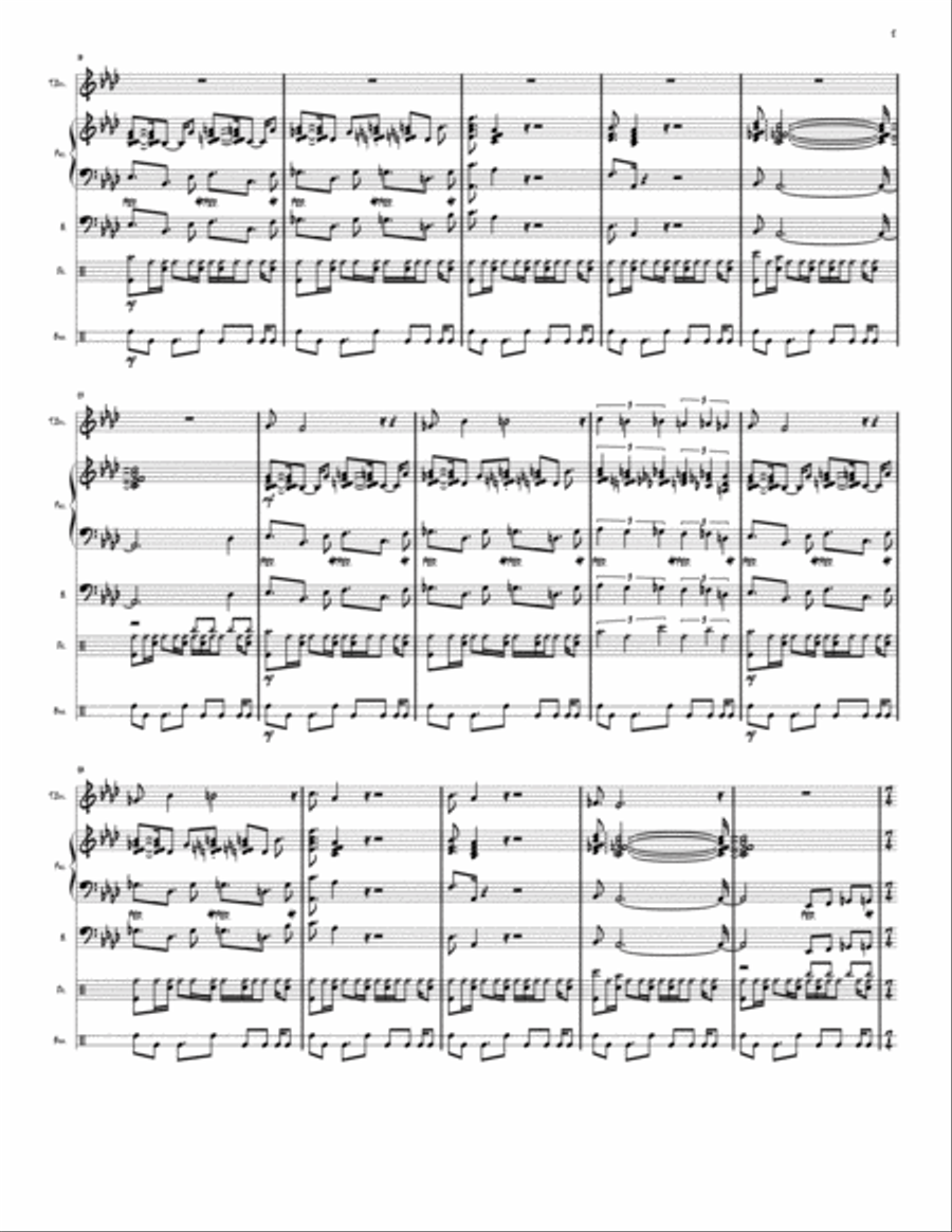 City Life Jazz Ensemble scores gallery preview page 2