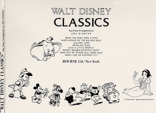 Book cover for Walt Disney Classics - Easy Piano