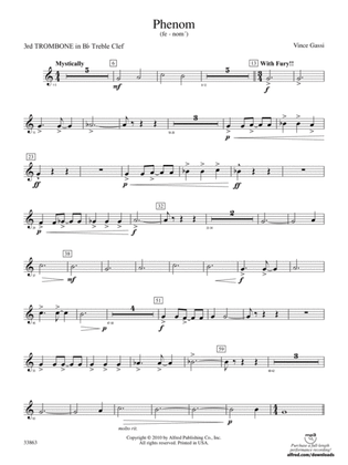PHENOM/CB: (wp) 3rd B-flat Trombone T.C.