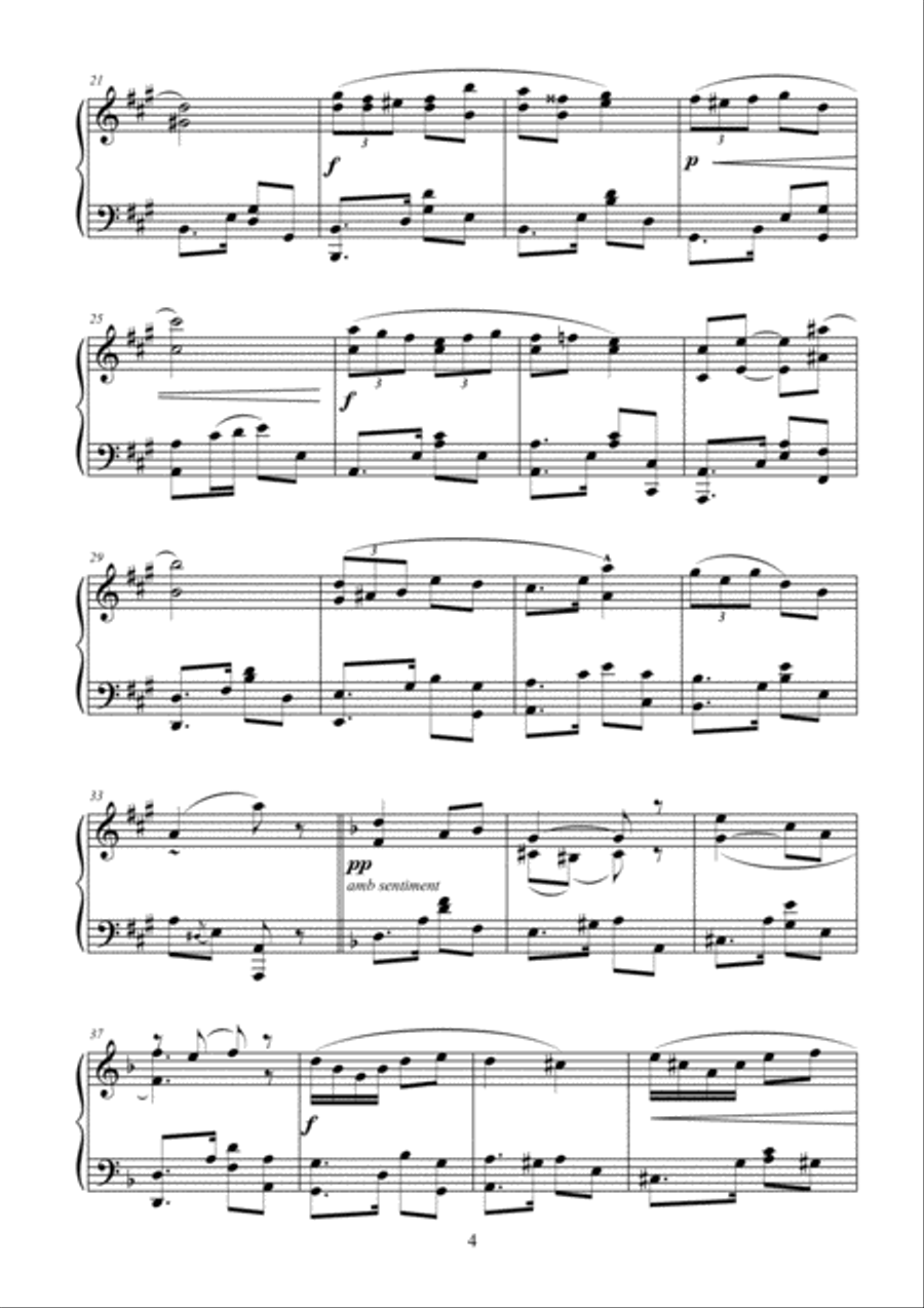 Susana Piano Solo scores gallery preview page 4