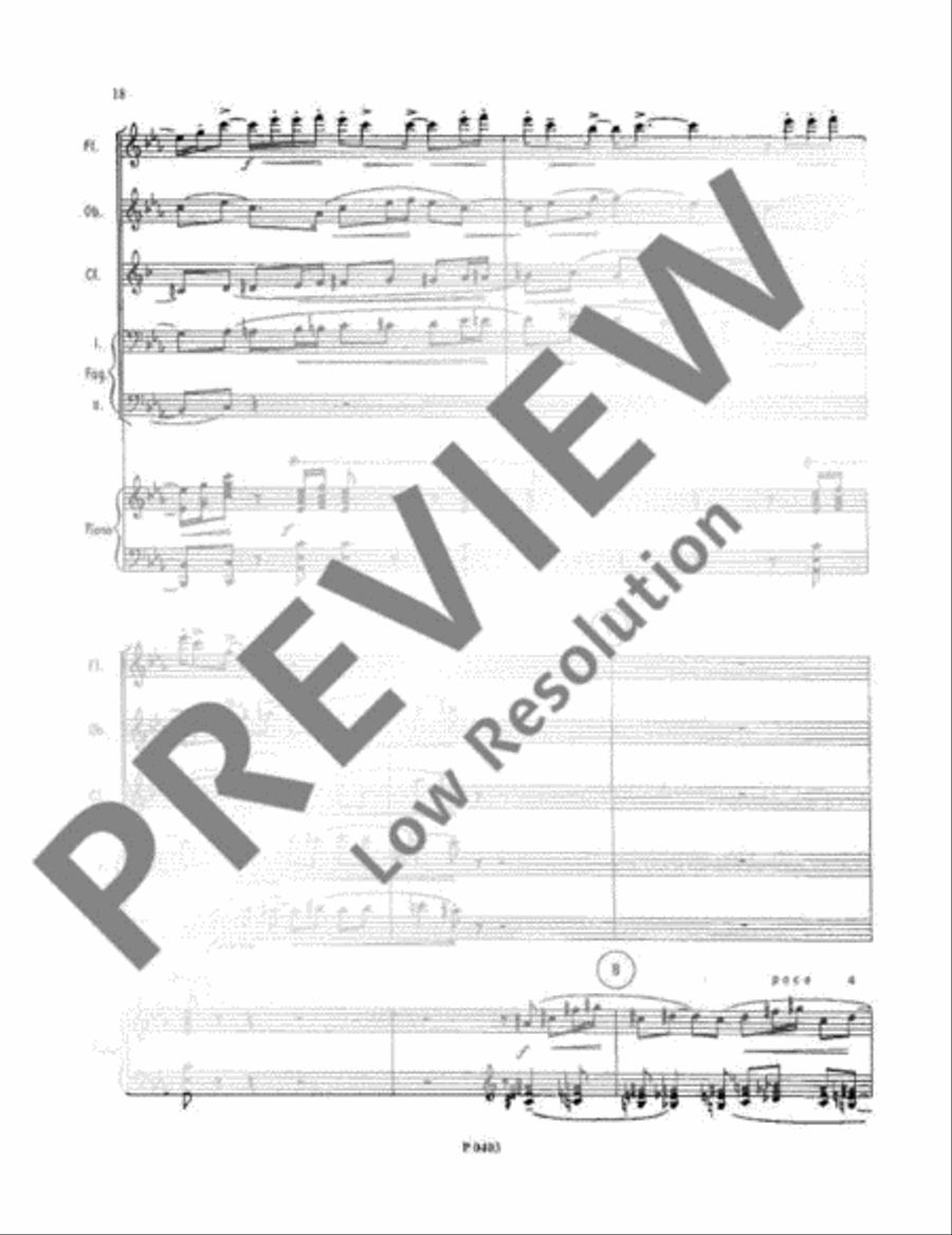 Sextet Sextet Bassoon scores gallery preview page 19