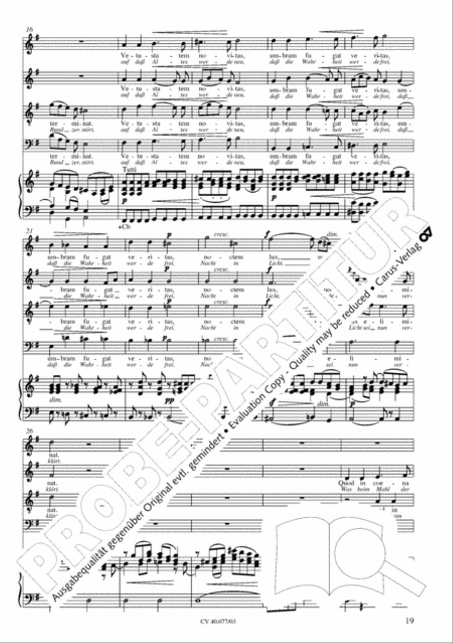 Lauda Sion 4-Part scores gallery preview page 24