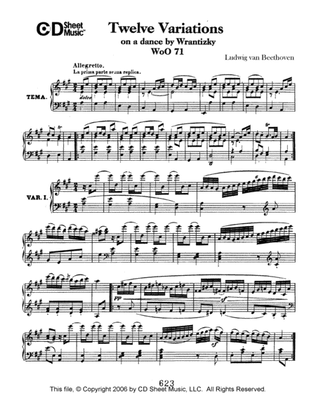 Variations (12) On A Dance By Wrantizky, Woo 71