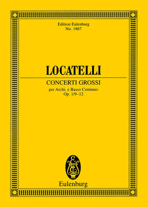 Book cover for Concerti Grossi Op. 1, Nos. 9-12
