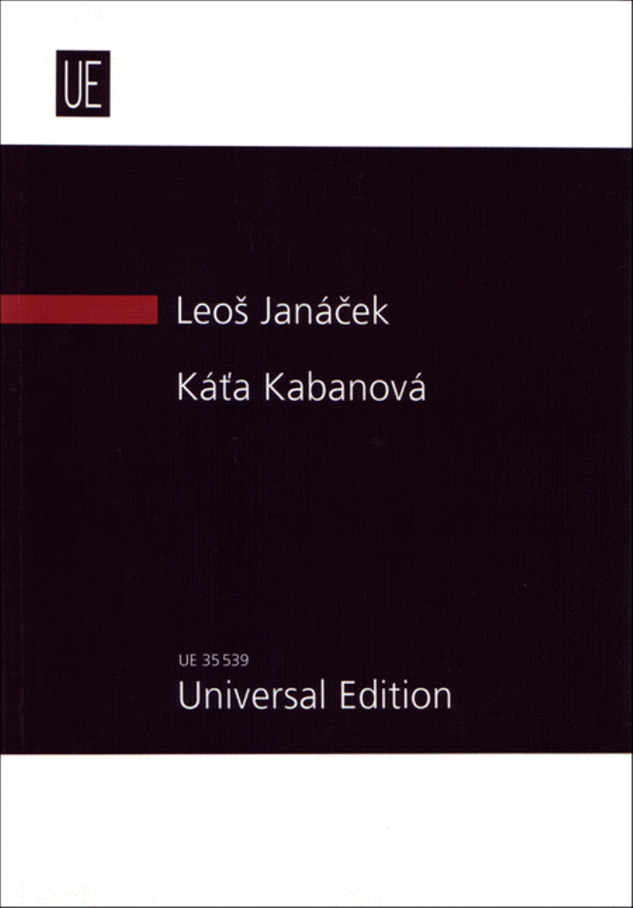 Kata Kabanova Score scores gallery preview page 1