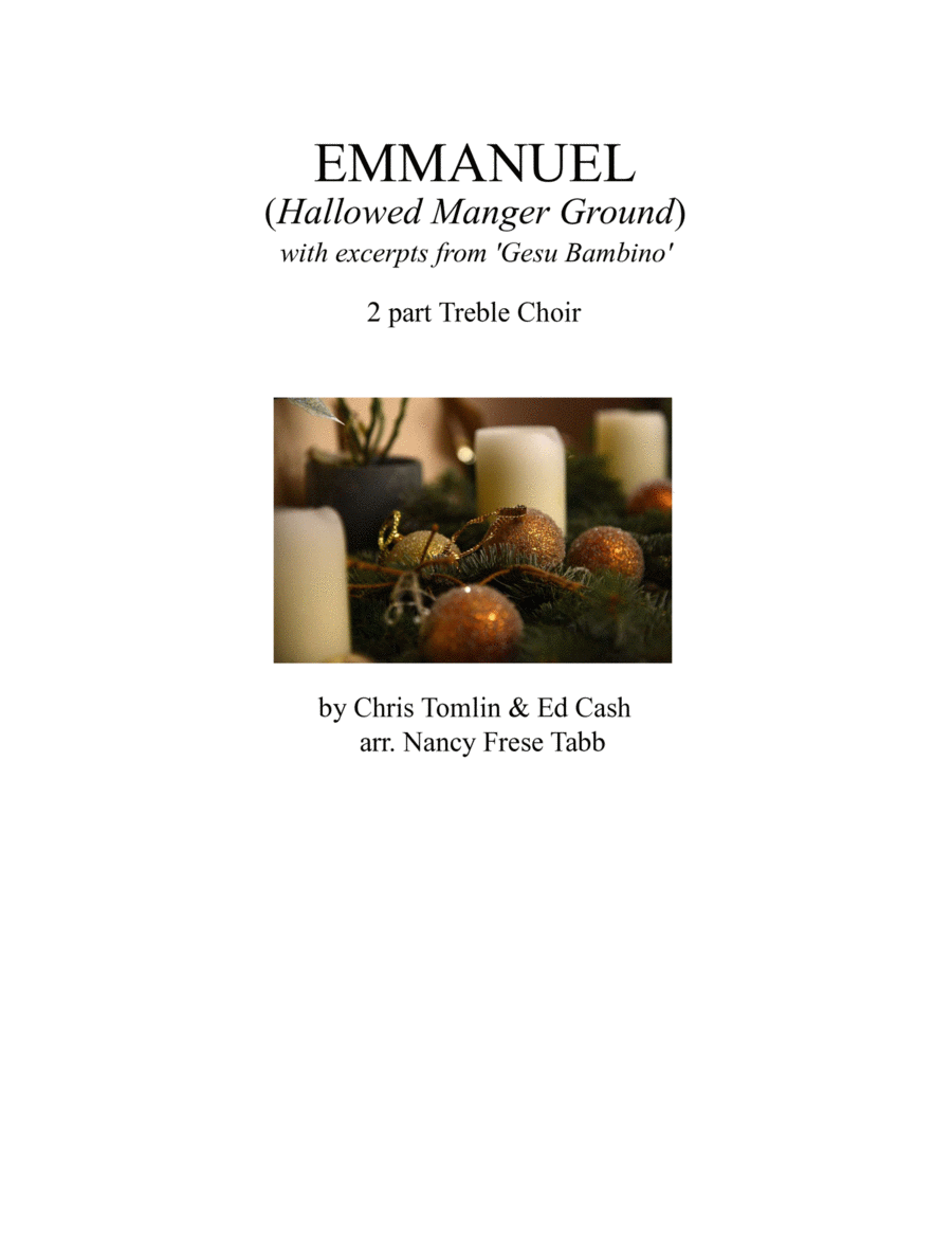 Emmanuel (hallowed Manger Ground) SA scores gallery preview page 1