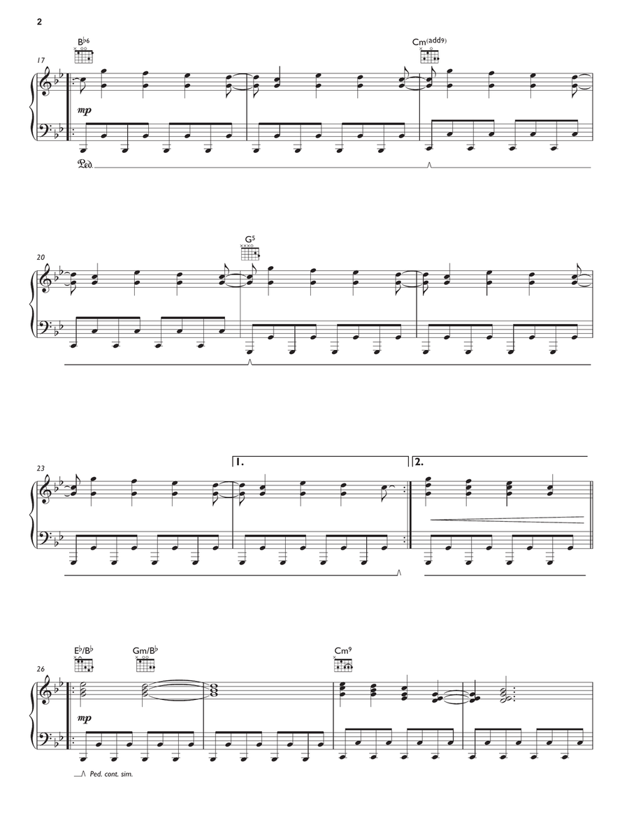 The 2nd Law: Isolated System Piano, Vocal, Guitar scores gallery preview page 2