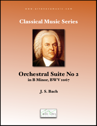 Book cover for Orchestral Suite No 2 in B Minor, BWV 1067