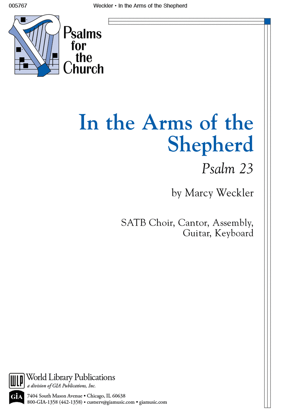 In the Arms of the Shepherd 4-Part scores gallery preview page 1
