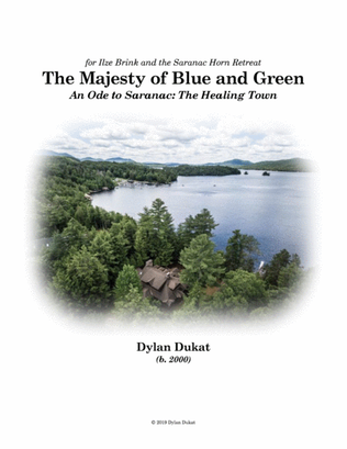 The Majesty of Blue and Green