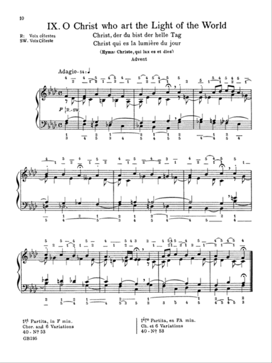 Seventy-Nine Chorales for the Organ, Op. 28
