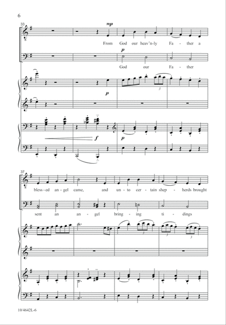 God Rest You Merry, Gentlemen TTBB scores gallery preview page 6