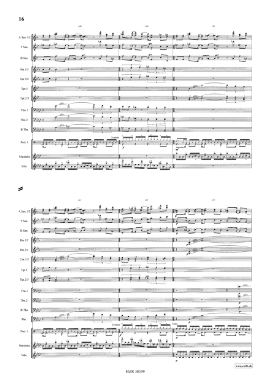 Ground Concert Band scores gallery preview page 18