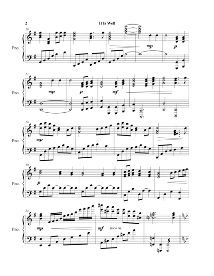 It Is Well Part scores gallery preview page 2