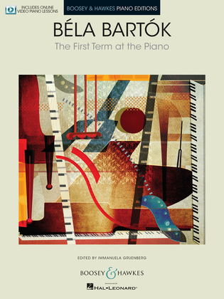 Book cover for Béla Bartók – The First Term at the Piano