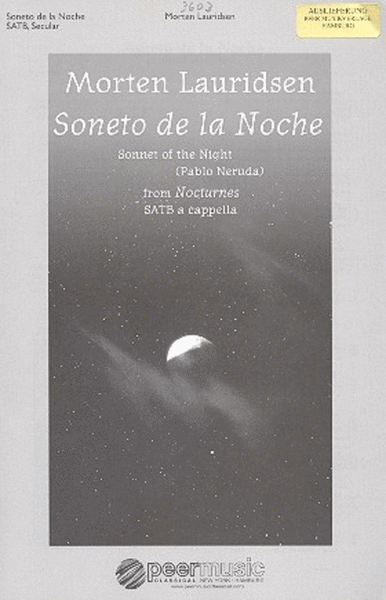 Soneto De La Noche