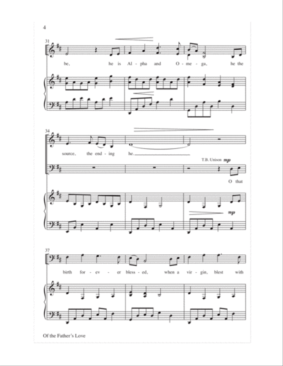 Sing with the Angels!- Score 4-Part scores gallery preview page 7