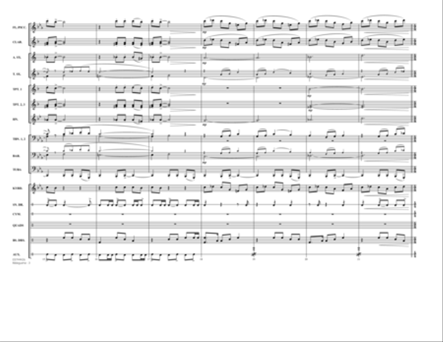 Malagueña Arr Jay Bocook Full Score By Ernesto Lecuona Marching Malagueña Arr Jay Bocook Full Score By Ernesto Lecuona Marching