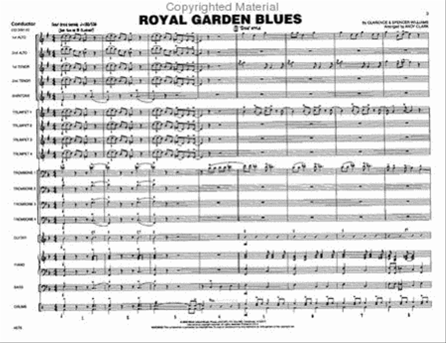 Royal Garden Blues Jazz Ensemble scores gallery preview page 2