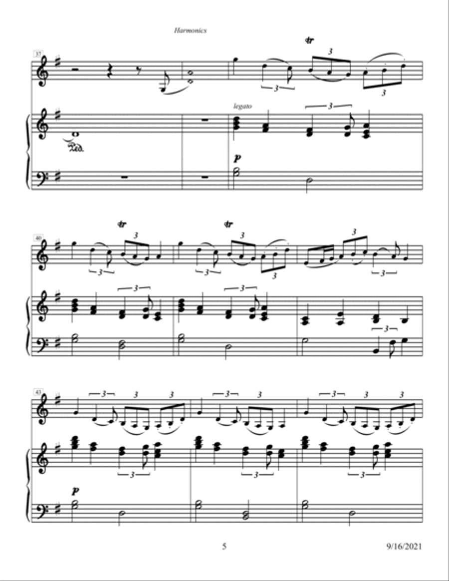 FLING Violin Solo scores gallery preview page 6