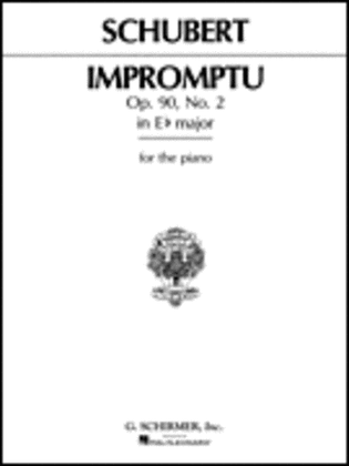 Book cover for Impromptu, Op. 90, No. 2 in Eb Major