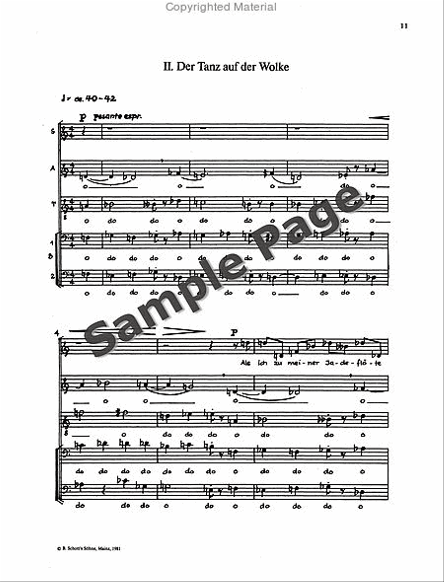 Nachtstucke 3 4-Part scores gallery preview page 12