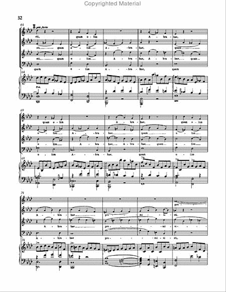 Requiem in D minor, WAB 39 Choir scores gallery preview page 32