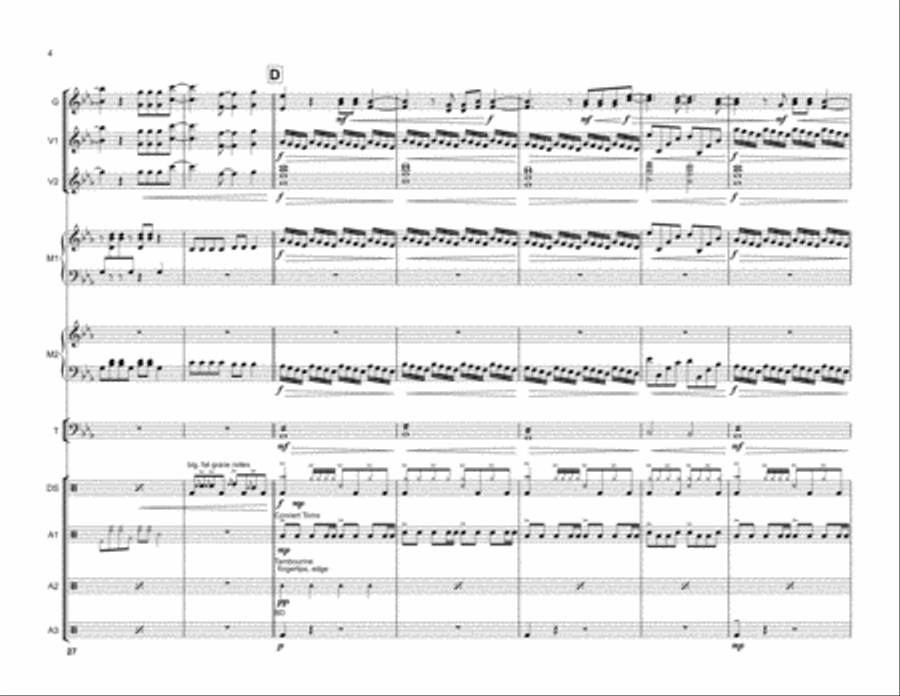 Titanium Titanium Percussion Ensemble scores gallery preview page 5