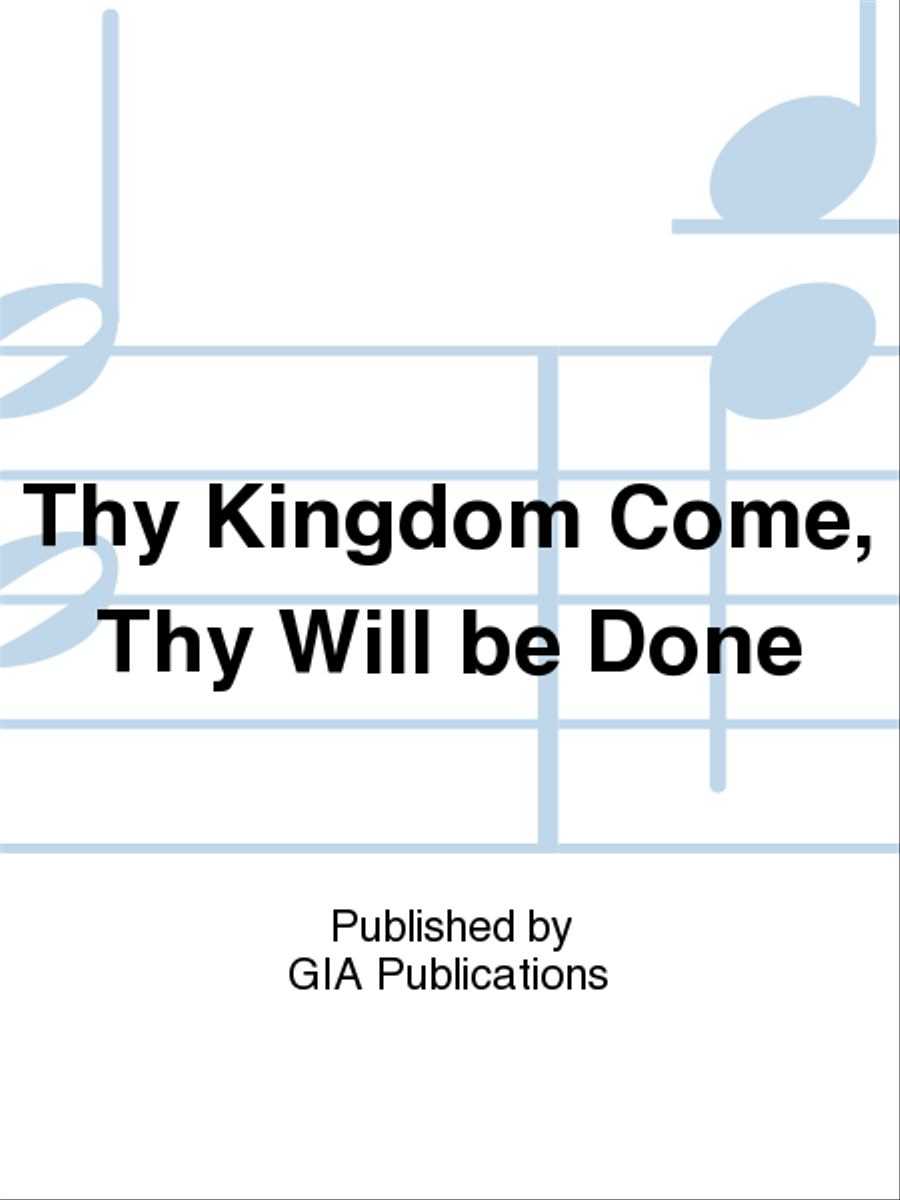 Thy Kingdom Come, Thy Will be Done Ceremonial scores gallery preview page 1