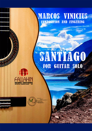 Book cover for SANTIAGO - MARCOS VINICIUS - FOR GUITAR SOLO