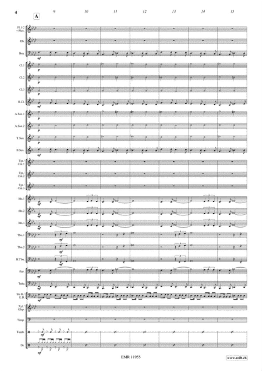 On Her Majesty's Secret Service Concert Band scores gallery preview page 5